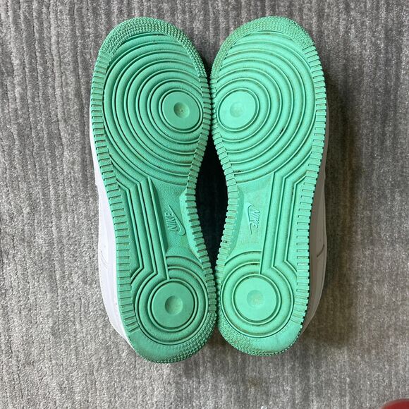 Nike Air Force 1 '07 Low Mens 11.5 White/White Light Menta DH7561-107 Casual - Picture 9 of 10